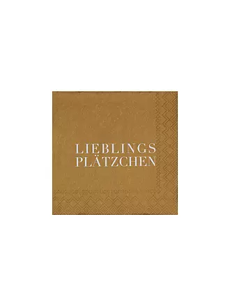 RAEDER | Weihnachts-Servietten 25x25cm LIEBLINGS PLÄTZCHEN | 